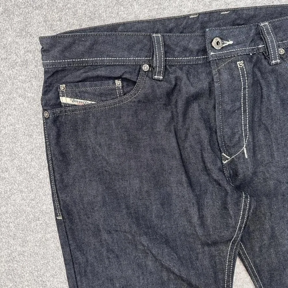 Diesel Safado Regular‎ Slim Straight Jeans Mens 34x34 Wash 008Z8 Selvedge Denim